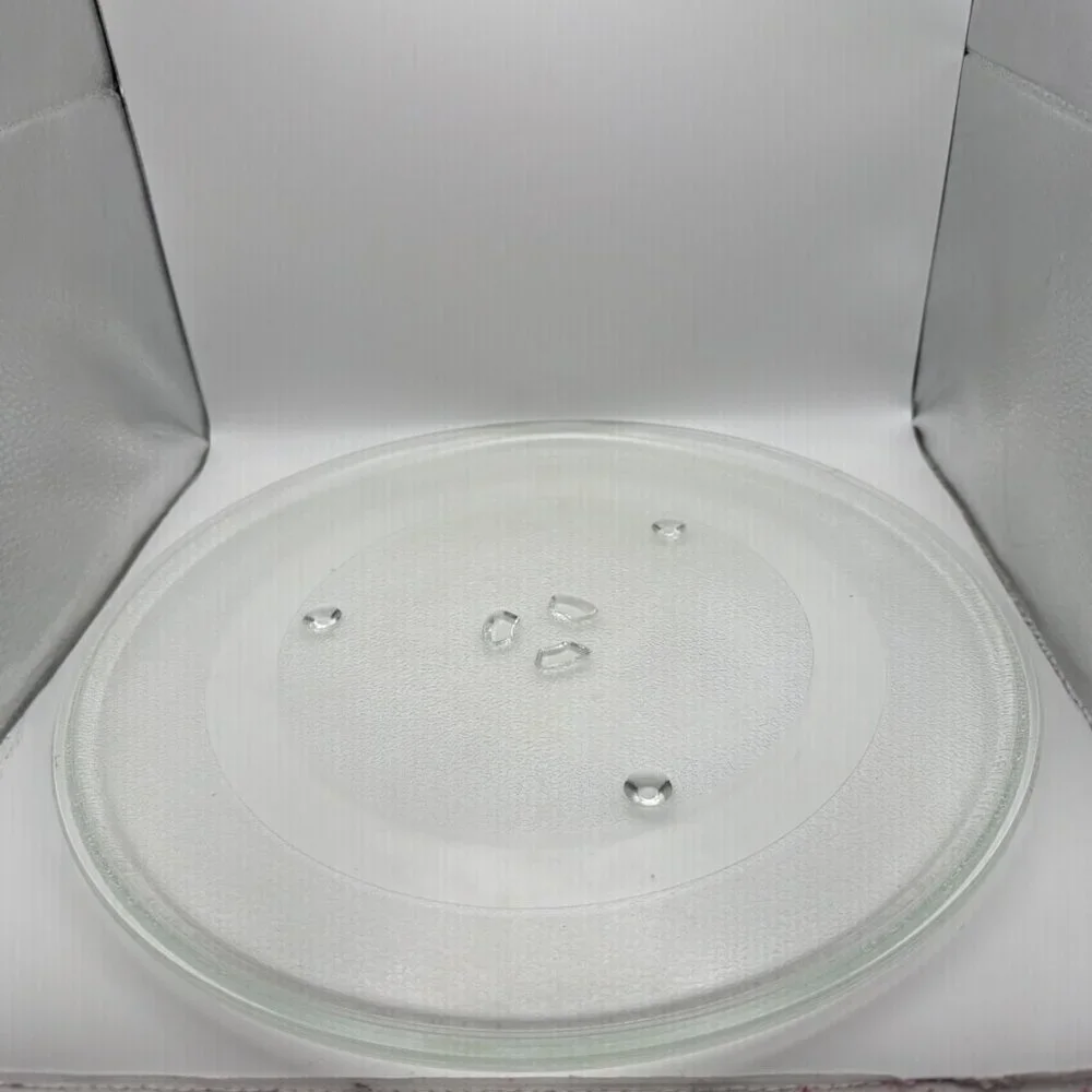 Clear Glass‎ Microwave Turntable Plate Replacement 14 inch plate Y40 1500